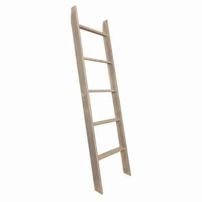 Houten ladder met 5 planken