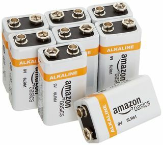 AmazonBasics 9 Volt alkaline batterijen 