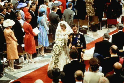 Prins Charles Prinses Diana koninklijk huwelijk 1981