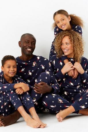 Marks & Spencer familie kerstpyjama 